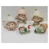 MCM Homco Pixie Fairy Elves