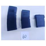 3 A R Gun Mags Different Sizes