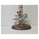 Mickey Mouse Carousel Ride Pewter