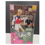 NIB Soccer Barbie Doll
