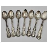 7 Sterling Silver Spoons 3.925 oz./111.35grams