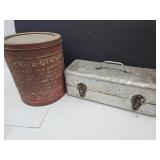 Holtzman Pretzel Stick Metal Can & Aluminium Box