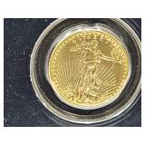 1/10 OZ  $5  Gold American Eagle Coin