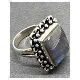 Labradorite Ring 925