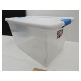 64 QT Clear Storage Tote