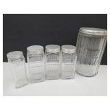 Vintage Glass  Jars, Tea, Spice & Others Sellers+