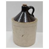Primitive  1 Gal Whiskey Crock Jug