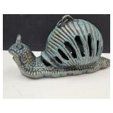 Cast Iron Snail Lantern 11'w