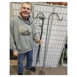 2 Shepherds Hooks & Stakes