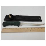 Old Timer Schrade Knife w Sheath USA 1470T