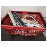 Extension Cords, Surge Protectors with Basket