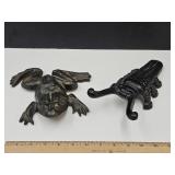 Cast Iron Frog & Cast Iron Boot Jack