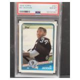 Graded 8 Bo Jackson 1988 Topps