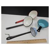 Porcelain Enamel Ware Lot