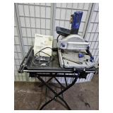 Kobalt  Tile Saw  with Stand with Extras See Pics