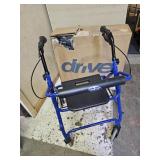 New Wheel Chair & Walker w Crack in Seat