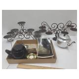 Tea Pots+Lot Of Home Decor
