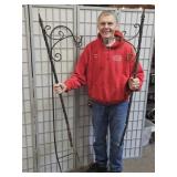 Shepherds Hook &  Flag Holder Stakes