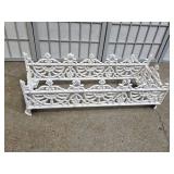 Ornate Metal Planter Box 24 x 9 x 9' h