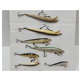 Fishing Lures Minnow Lot