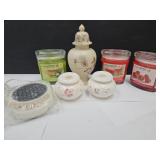 Ginger Jar Victoria Garden,Candleholders,Candles+