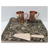 Metal Cookie Cutters, Copper Server, Copper Mugs