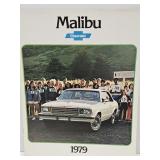 1979 CHEVROLET MALIBU Slaes Book