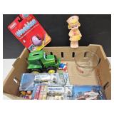 John Deere Bank, Sun Rubber Doll, Weebles, PEZ+