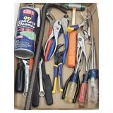 Tools, Pry Bar, Wire Strippers, Pliers, Wrench +