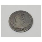 1842 O Silver Seated Liberty Half Dollar Coin