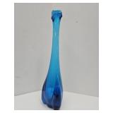 MCM Viking? Swing Glass Vase11 1/2' high