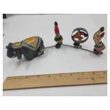 TPS Tin Litho Wind Up Circus Toy 11