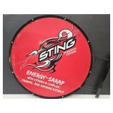 VTG Sting Energy Drink Metal DBL  Sign 24"