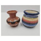 Navajo Signed Native American Pottery 3" high