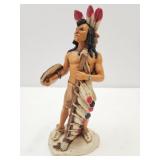 Castagna  Italy Indian Statue 7" h