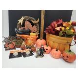 Halloween Decor Candles, Yesterdays Child, Basket+