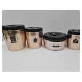 Vintage West Bend Canisters & Bakery Bin