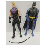 2 Action Figures 12"h Batman+