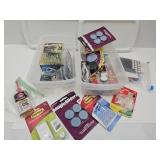 Shoe Box Totes with Furniture Slides, Chain, Oil+