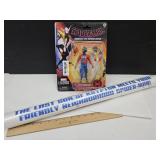 Superman & Spiderman Action Figure  Toy Opened