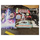 Posters Captain Marvil, HellboY Spiderman, Marvel