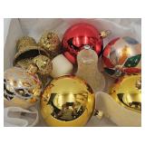 Vintage Christmas Ornaments & Glitter Bells