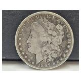 1897 S Silver Morgan Dollar Coin