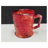 Imperial Red Slag Glass  Mug