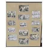 Framed D Lynch / Mike Peters Cartoons 24 x31"