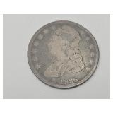 1836 Bust Silver Half Dollar Coin