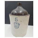 5G UHL Pottery Acorn Ware Hunting Beaus 18x15'