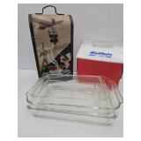 Glass Baking Pans, WineCarrier,Mini Mate Cooler