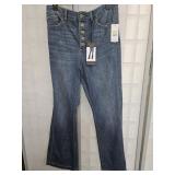 NWT Sophia Sz. 12S HIgh Rise Flairs