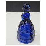 Blue  Summit Art Glass Lady  8' high